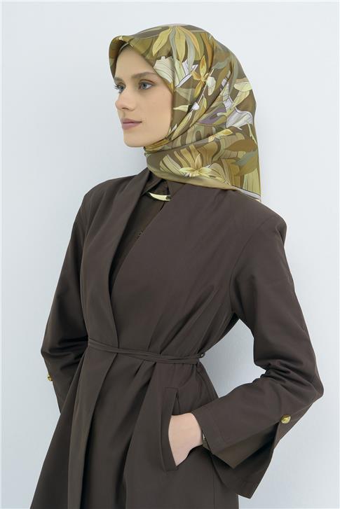 Armine  Saf İpek Twill Eşarp 9500D 50
