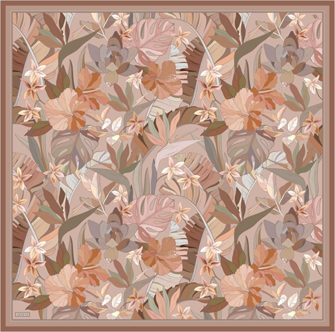 Armine  Saf İpek Twill Eşarp 9500D 51