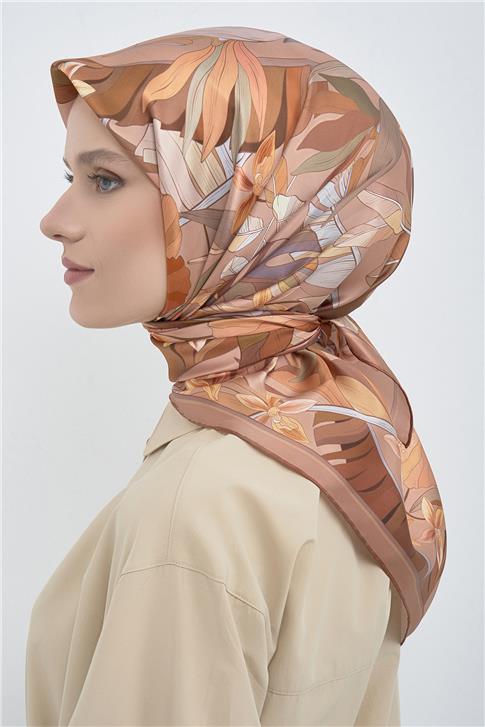 Armine  Saf İpek Twill Eşarp 9500D 51