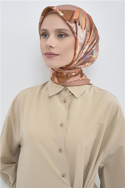 Armine  Saf İpek Twill Eşarp 9500D 51