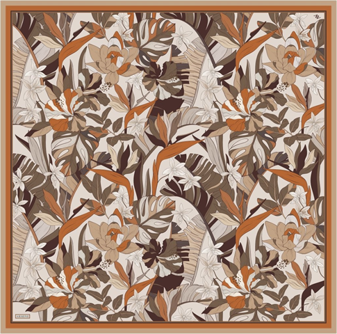 Armine  Saf İpek Twill Eşarp 9500D 80