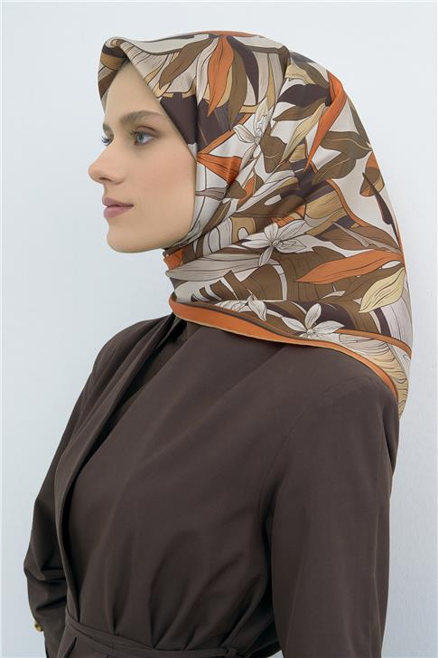 Armine  Saf İpek Twill Eşarp 9500D 80