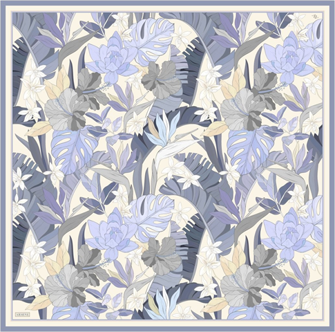 Armine  Saf İpek Twill Eşarp 9500D 85