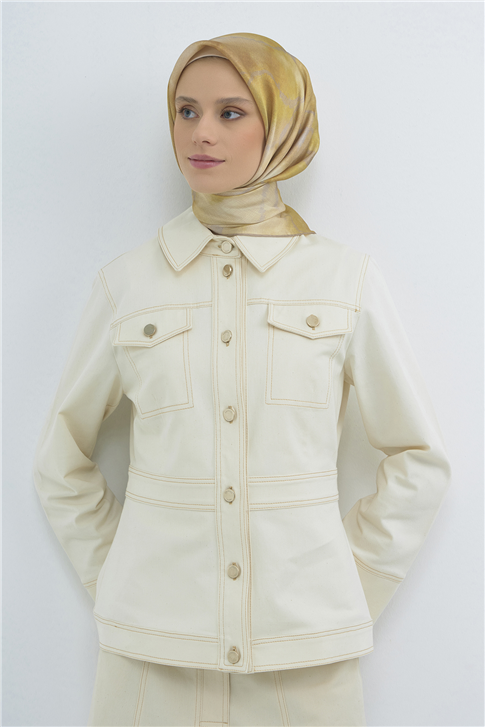 Armine  Saf İpek Sura Eşarp 9501D 34