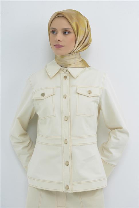 Armine  Saf İpek Twill Eşarp 9501D 34