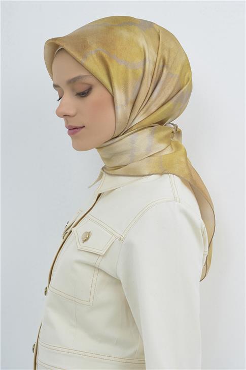 Armine  Saf İpek Twill Eşarp 9501D 34