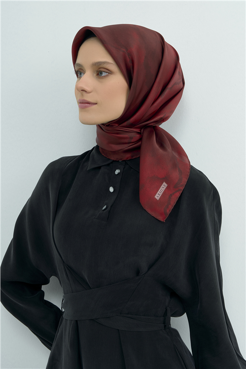 Armine  Saf İpek Twill Eşarp 9501D 50