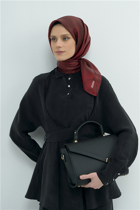 Armine  Saf İpek Twill Eşarp 9501D 50