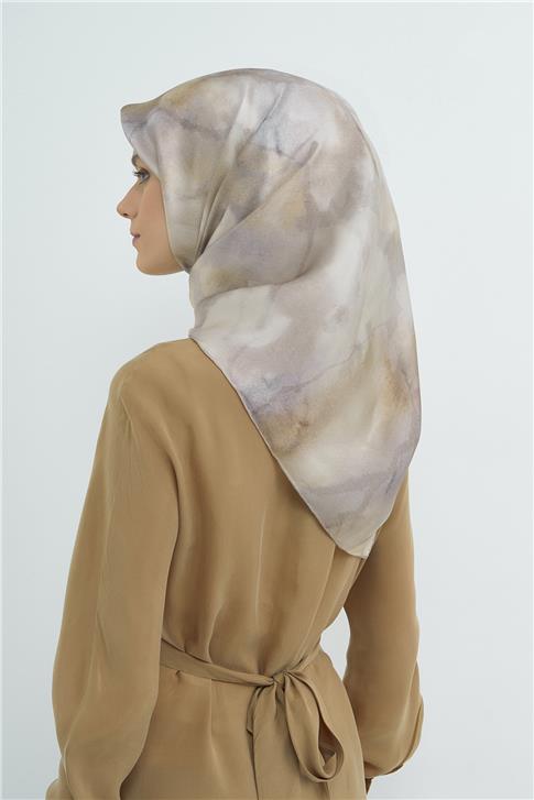 Armine  Saf İpek Twill Eşarp 9501D 84