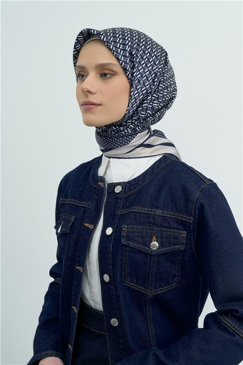 Armine  Saf İpek Twill Eşarp 9502D 09