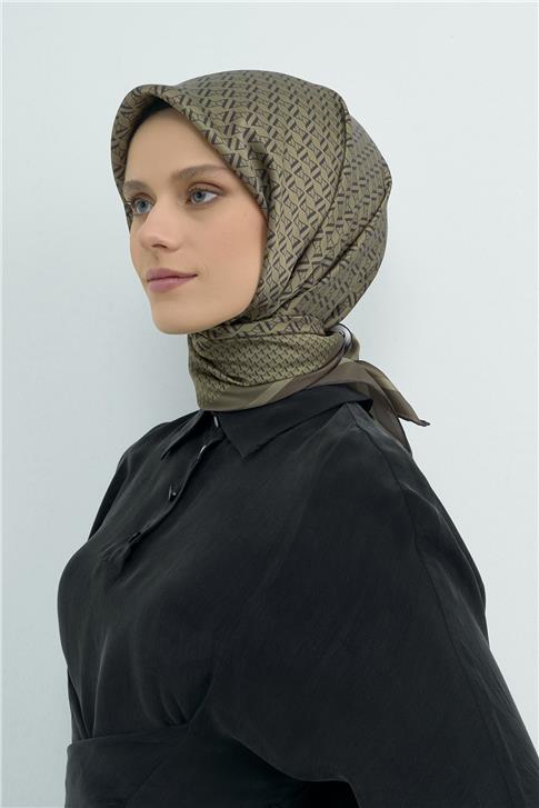 Armine  Saf İpek Twill Eşarp 9502D 55