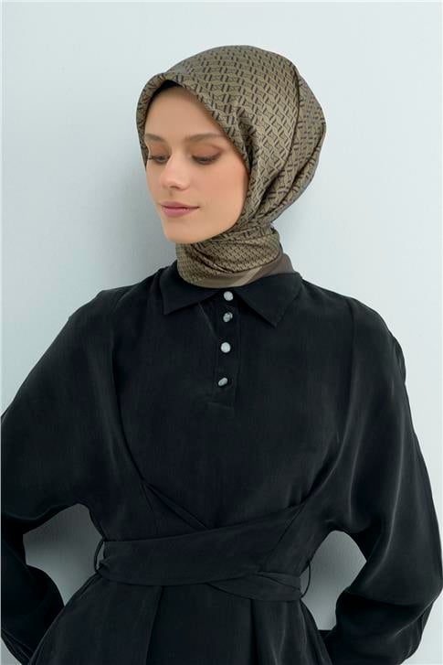 Armine  Saf İpek Twill Eşarp 9502D 55