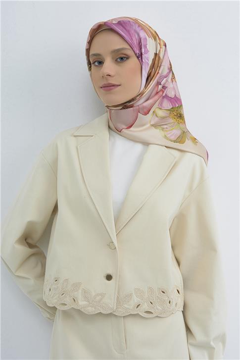 Armine  Saf İpek Sura Eşarp 9503D 01