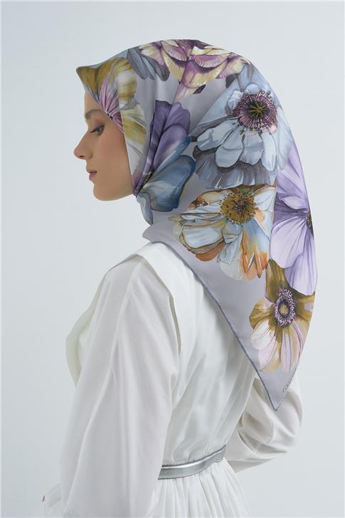 Armine  Saf İpek Sura Eşarp 9503D 04