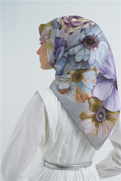 Armine  Saf İpek Sura Eşarp 9503D 04