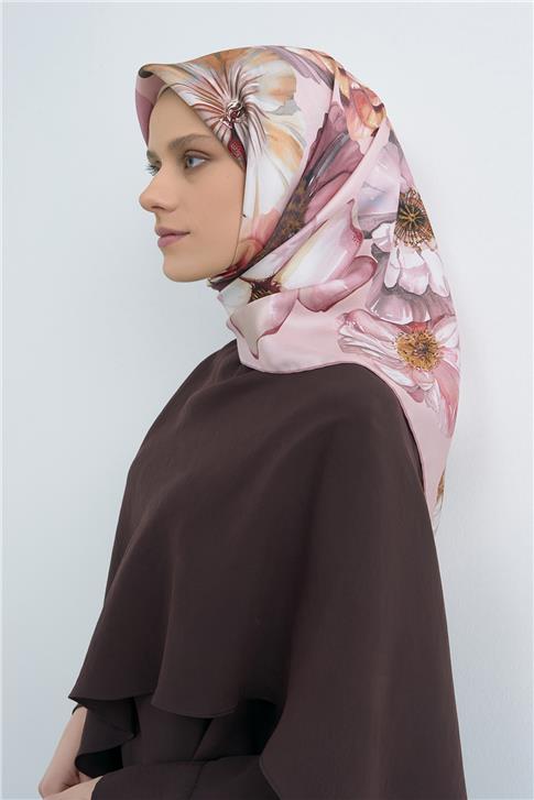 Armine  Saf İpek Sura Eşarp 9503D 06