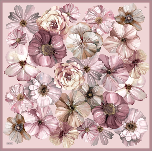 Armine  Saf İpek Twill Eşarp 9503D 06