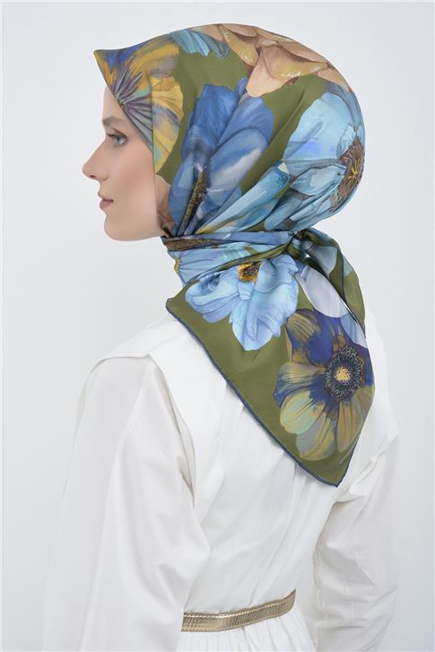 Armine  Saf İpek Twill Eşarp 9503D 56