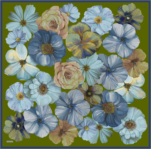 Armine  Saf İpek Twill Eşarp 9503D 56