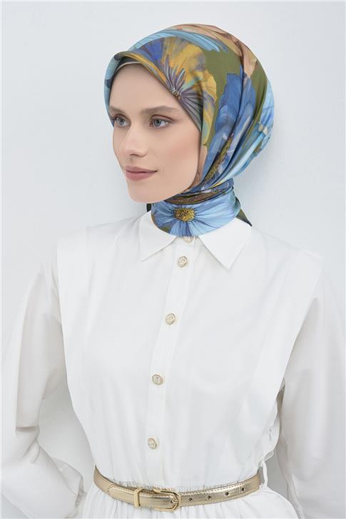 Armine  Saf İpek Twill Eşarp 9503D 56