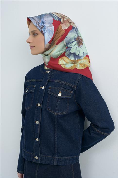 Armine  Saf İpek Twill Eşarp 9503D 59