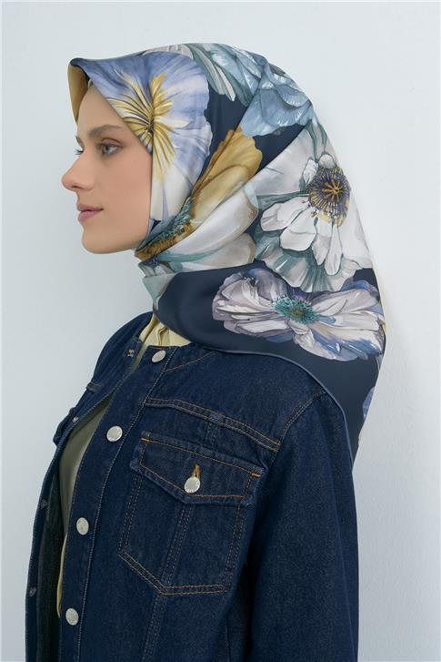 Armine  Saf İpek Twill Eşarp 9503D 82