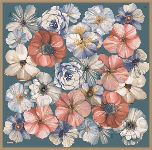 Armine  Saf İpek Twill Eşarp 9503D 85