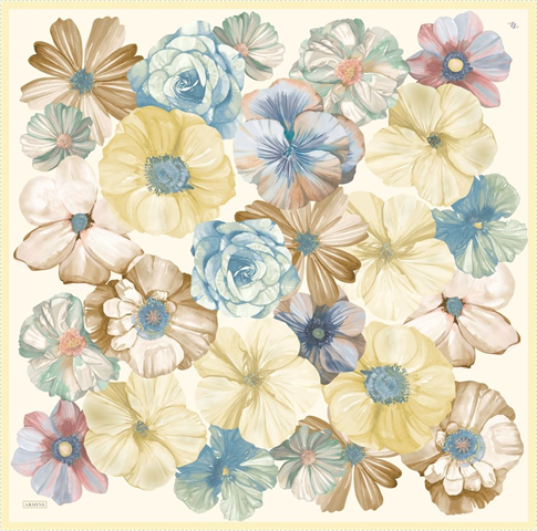 Armine  Saf İpek Twill Eşarp 9503D 86