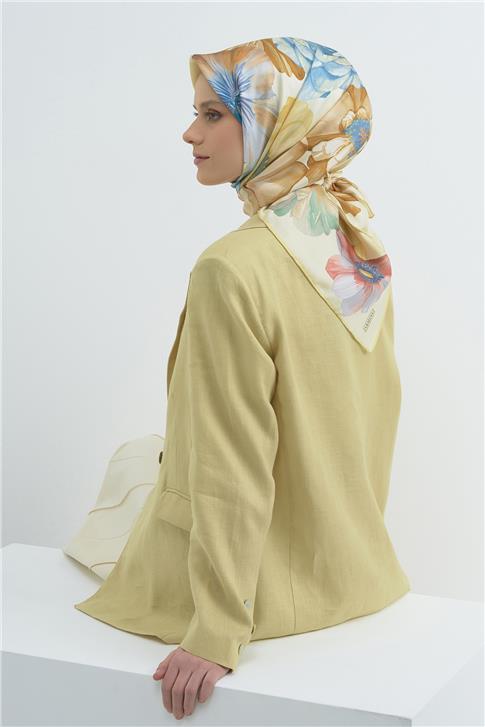 Armine  Saf İpek Twill Eşarp 9503D 86