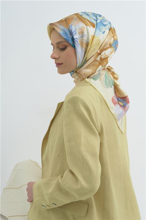 Armine  Saf İpek Twill Eşarp 9503D 86
