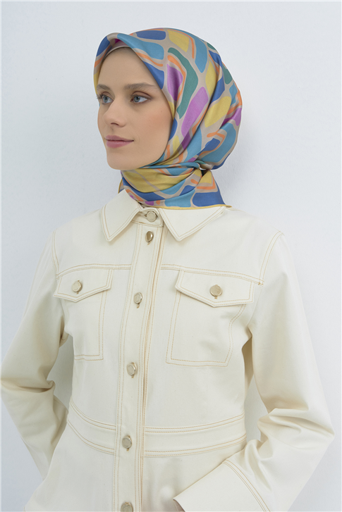 Armine  Saf İpek Sura Eşarp 9504D 55