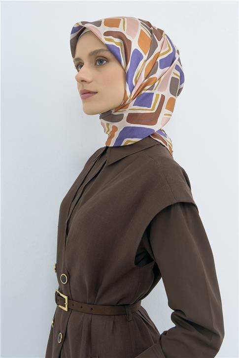 Armine  Saf İpek Twill Eşarp 9504D 31