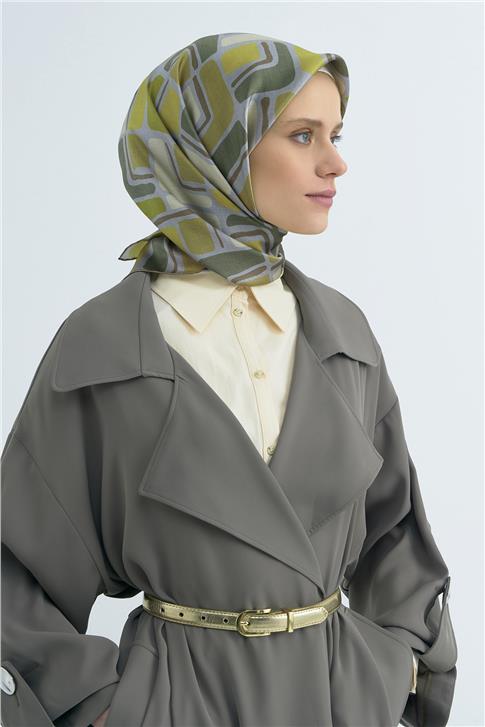 Armine  Saf İpek Twill Eşarp 9504D 32