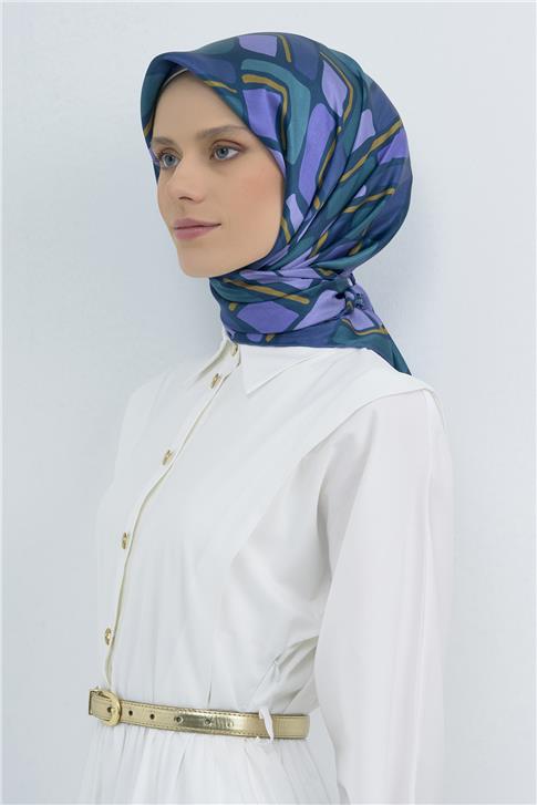 Armine  Saf İpek Twill Eşarp 9504D 50