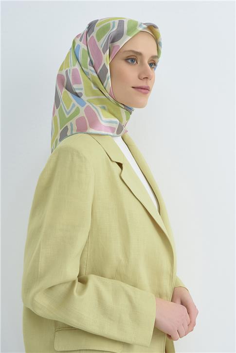 Armine  Saf İpek Twill Eşarp 9504D 85