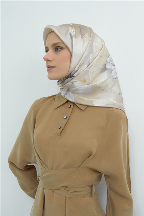 Armine Saf İpek Sura Eşarp 9505D 84