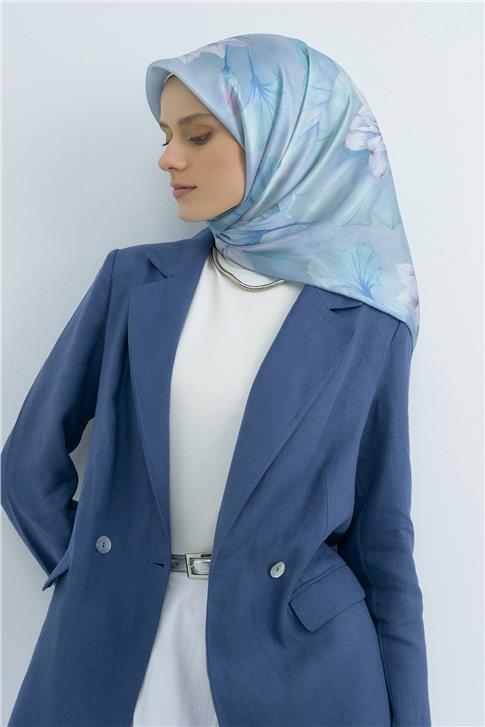 Armine  Saf İpek Twill Eşarp 9505D 02
