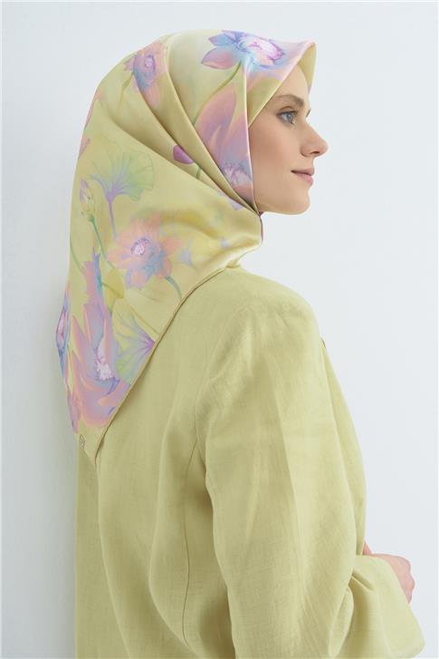 Armine  Saf İpek Twill Eşarp 9505D 05