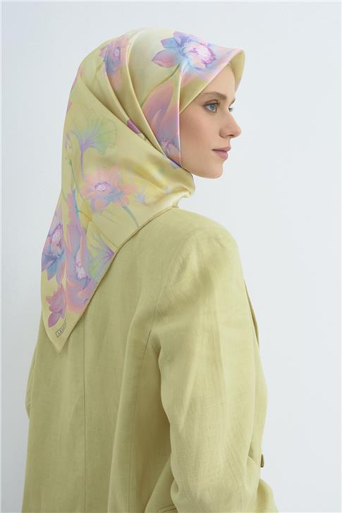 Armine  Saf İpek Twill Eşarp 9505D 05