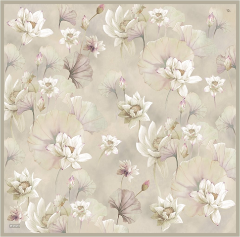 Armine  Saf İpek Twill Eşarp 9505D 52