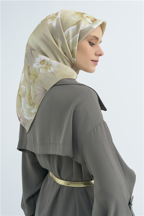 Armine  Saf İpek Twill Eşarp 9505D 52