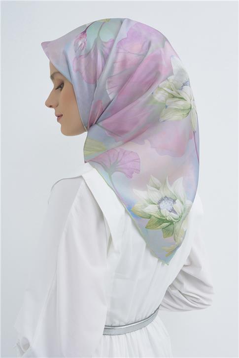 Armine  Saf İpek Twill Eşarp 9505D 82