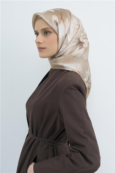 Armine  Saf İpek Twill Eşarp 9505D 85