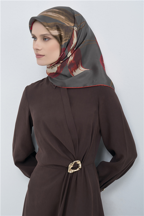 Armine  Saf İpek Sura Eşarp 9506D 85