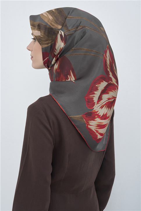 Armine  Saf İpek Sura Eşarp 9506D 85