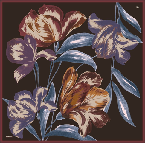 Armine  Saf İpek Twill Eşarp 9506D 31