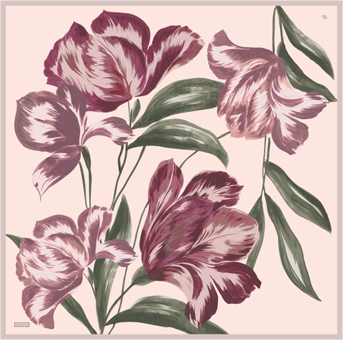 Armine  Saf İpek Twill Eşarp 9506D 33