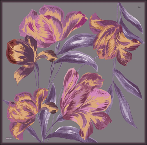 Armine  Saf İpek Twill Eşarp 9506D 56