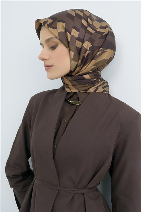 Armine  Saf İpek Sura Eşarp 9507D 02