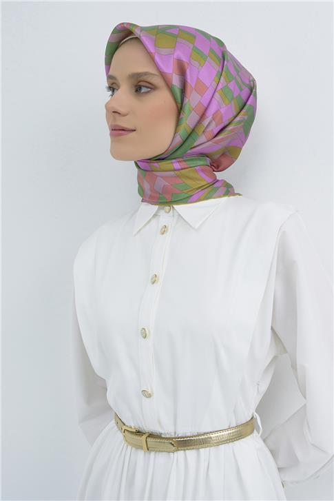 Armine  Saf İpek Sura Eşarp 9507D 54